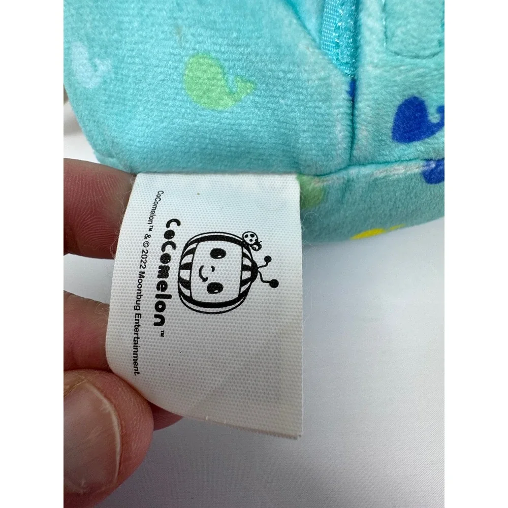 CoComelon Musical Glow Time JJ Plush Singing Doll Blue Pajamas‎ Baby Toy 10in